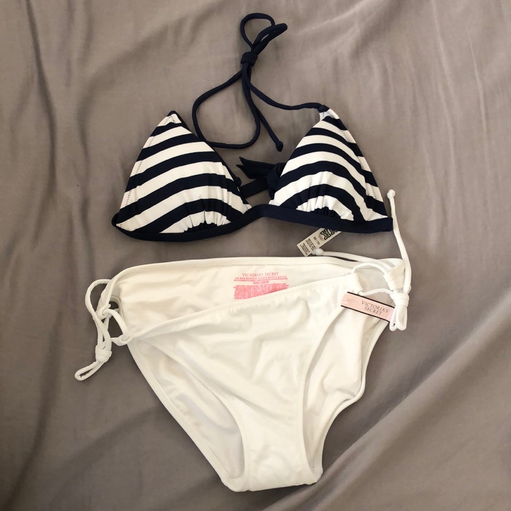 New Victoria Secret swim bikini top and bottom